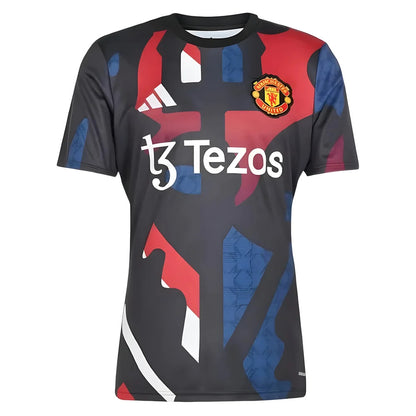 2024-2025 Man Utd Pre-Match Jersey (Black)_1
