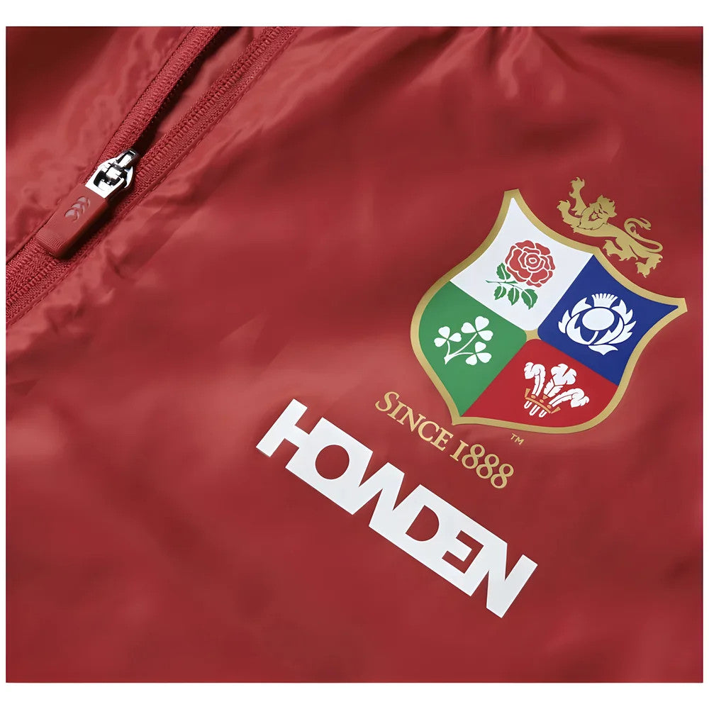 2025 British & Irish Lions Lightweight Rain Jacket (Red)_2