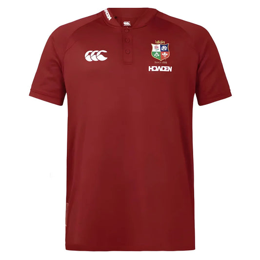 2025 British & Irish Lions Poly Polo Shirt (Red)_2