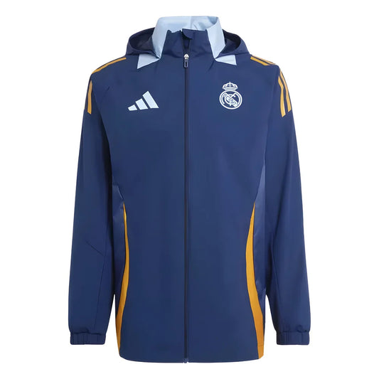 2024-2025 Real Madrid Allweather Jacket (Navy)_1