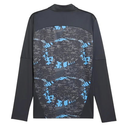 2024-2025 Man City Prematch 1/4 Zip Top (Strong Gray)_1