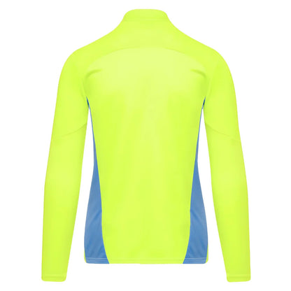 2024-2025 Man City Training 1/4 Zip Top (Yellow Glow)_1