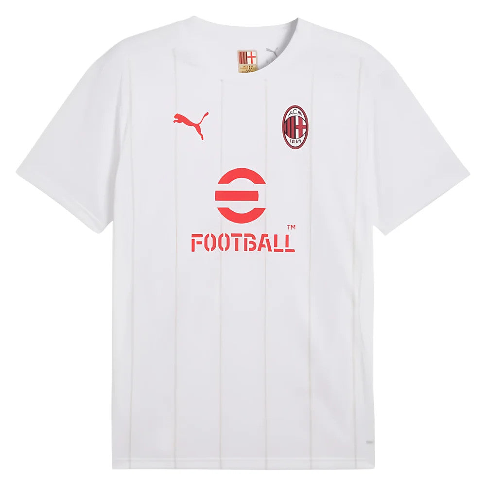 2024-2025 AC Milan Prematch SS Jersey (White)_1