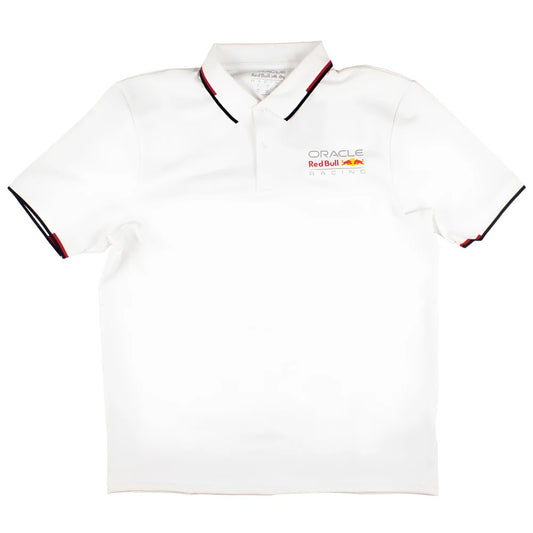 2025 Red Bull Racing Core Polo Full Colour Logo (White)_1