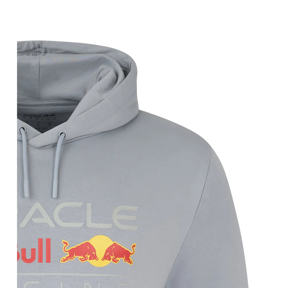 2025 Red Bull Racing Large Front Logo Hoodie (Grey)_3