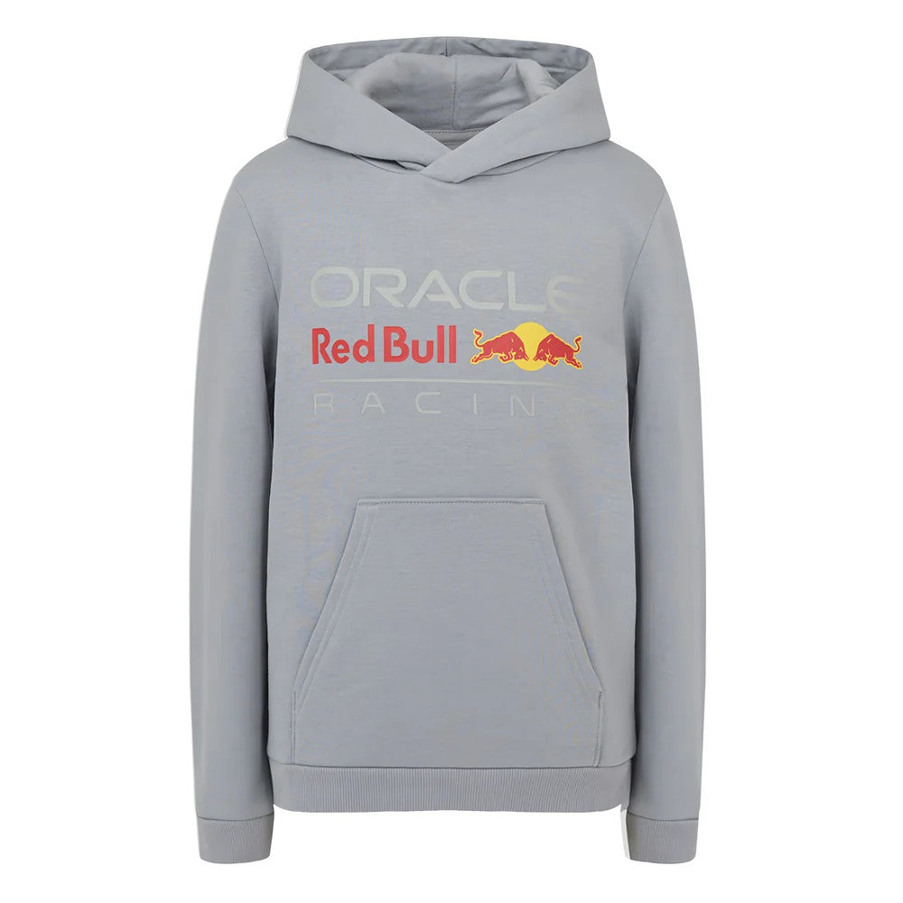 2025 Red Bull Racing Large Front Logo Hoodie (Grey)_3
