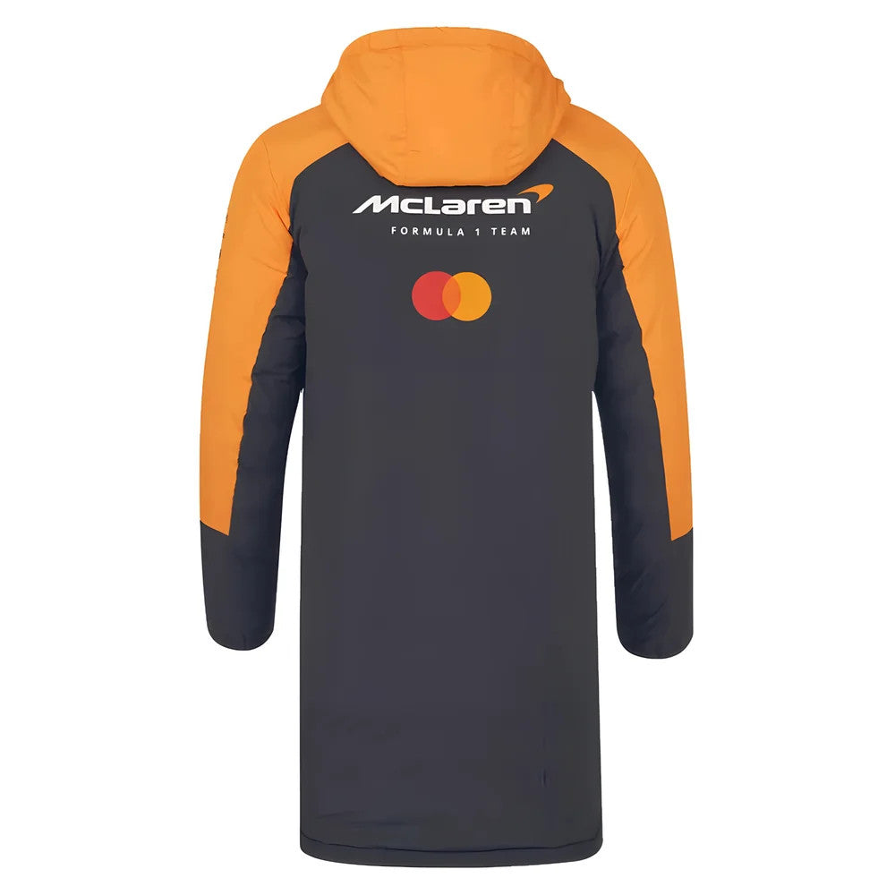 2025 McLaren F1 Team Longline Padded Jacket - Phantom_3