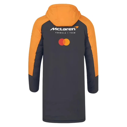 2025 McLaren F1 Team Longline Padded Jacket - Phantom_3