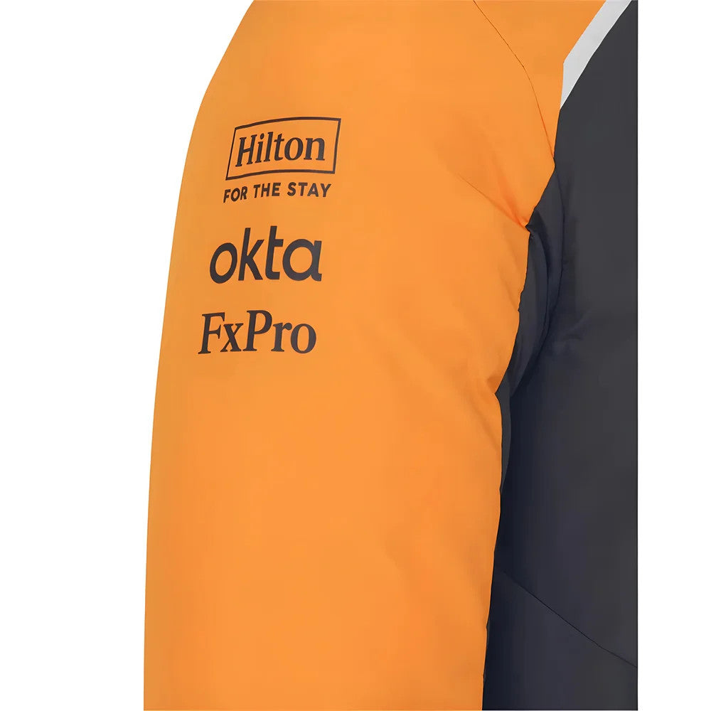 2025 McLaren F1 Team Longline Padded Jacket - Phantom_3