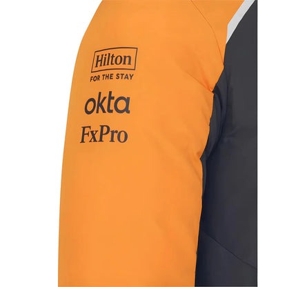2025 McLaren F1 Team Longline Padded Jacket - Phantom_3
