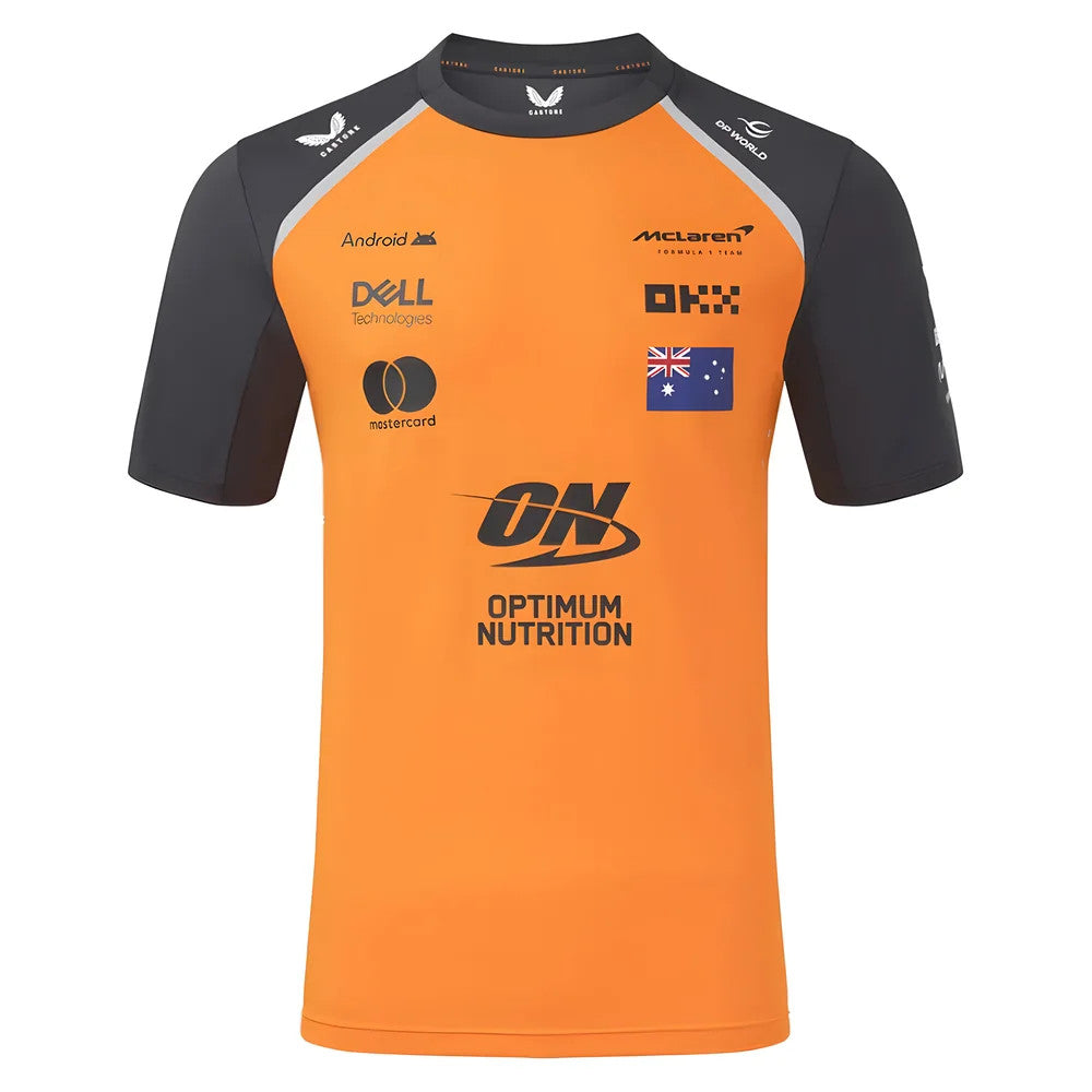 2025 McLaren F1 Team Set Up T-Shirt Oscar Piastri (Autumn Glory)_3