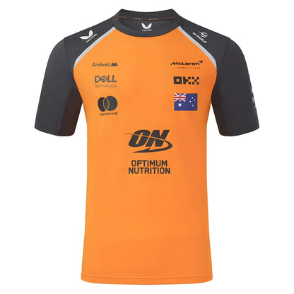 2025 McLaren F1 Team Set Up T-Shirt Oscar Piastri (Autumn Glory)_3