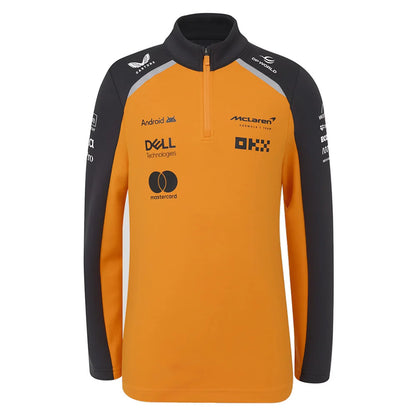 2025 Mclaren F1 Team Quarter Zip (Autumn Glory) - Kids_3