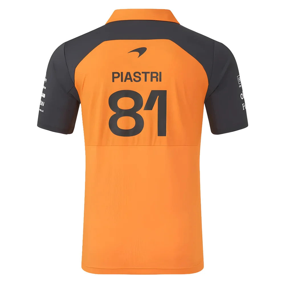 2025 McLaren F1 Team Polo Shirt Oscar Piastri (Autumn Glory/Phantom)_3