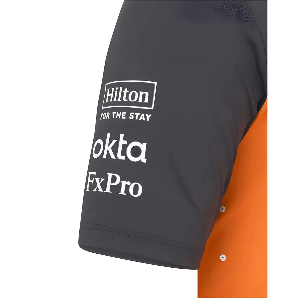 2025 McLaren F1 Team Polo Shirt Oscar Piastri (Autumn Glory/Phantom)_3