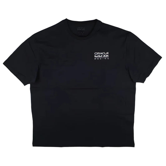2025 Red Bull Racing Verstappen Oversized Crest T-Shirt (Night Sky)_1