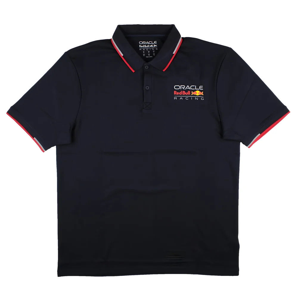 2025 Red Bull Racing Core Polo Full Colour Logo Shirt (Night Sky)_1