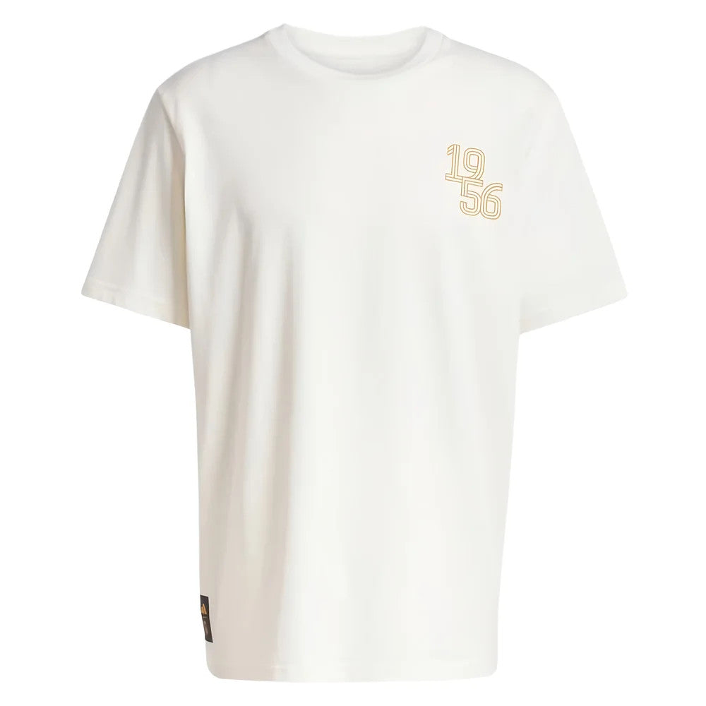 2024-2025 Real Madrid UCL Heavy Cotton Tee (Off White)_2
