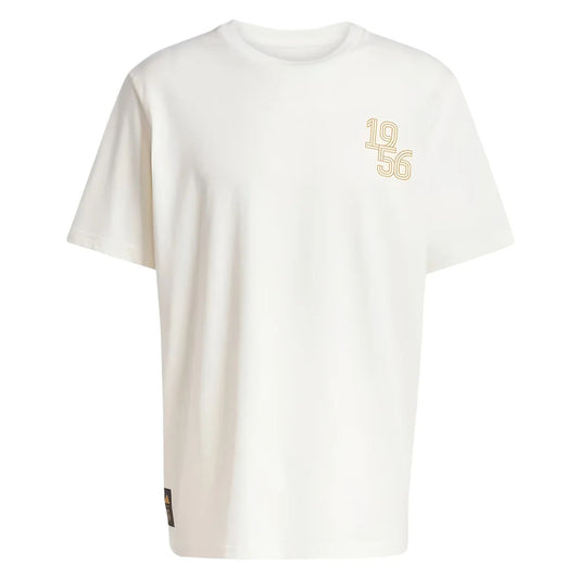 2024-2025 Real Madrid UCL Heavy Cotton Tee (Off White)_2