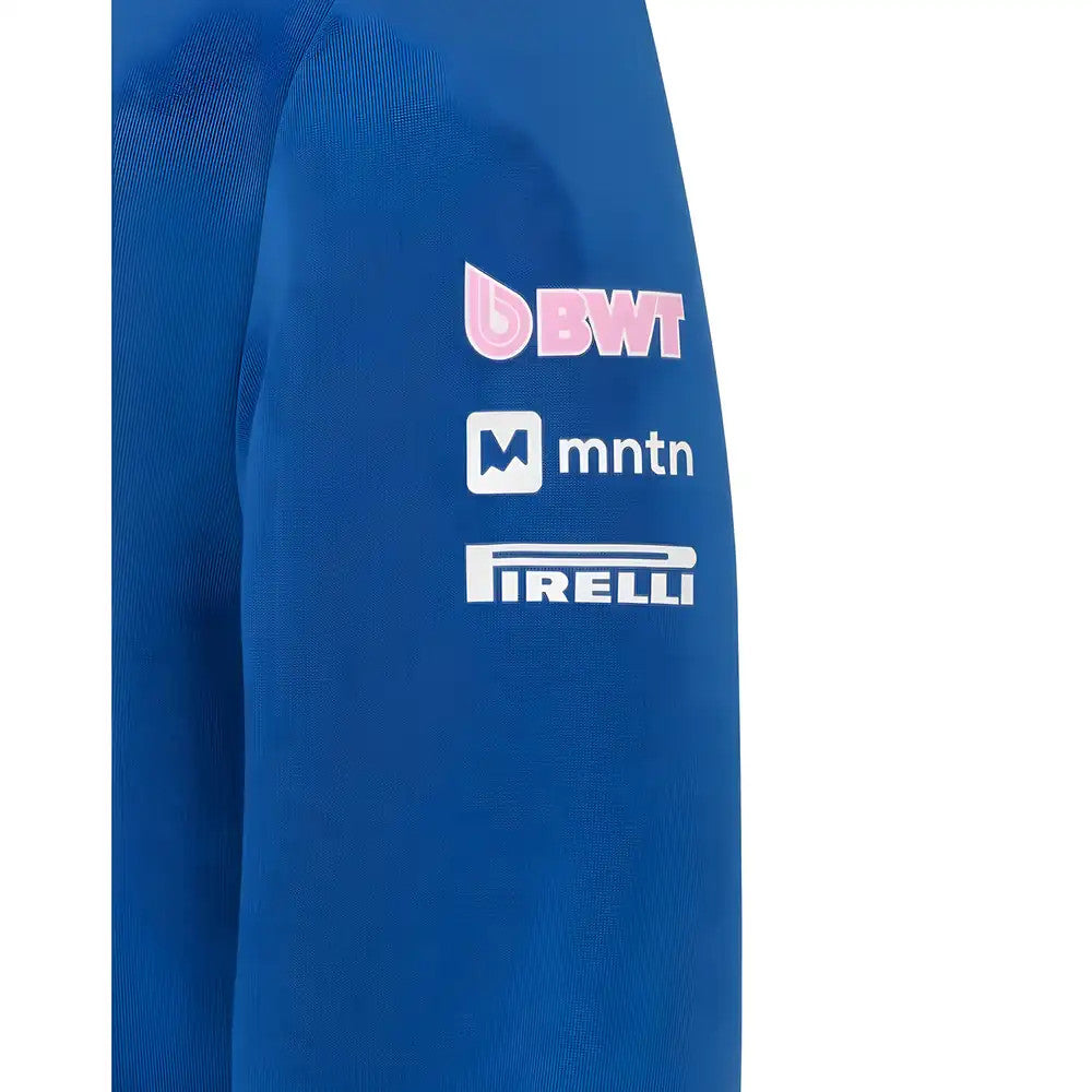 2025 Alpine F1 Pullover Hoodie (Blue) - Kids_3