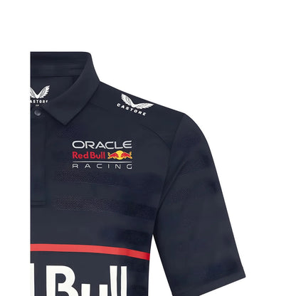 2025 Red Bull Racing Max Verstappen Polo Shirt (Navy)_3