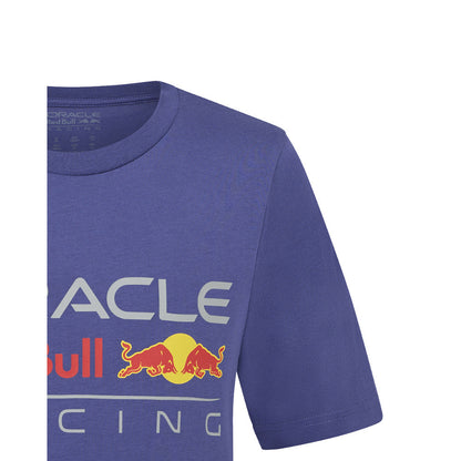 2025 Red Bull Racing Large Front Logo Tee (Skipper Blue) - Kids_3