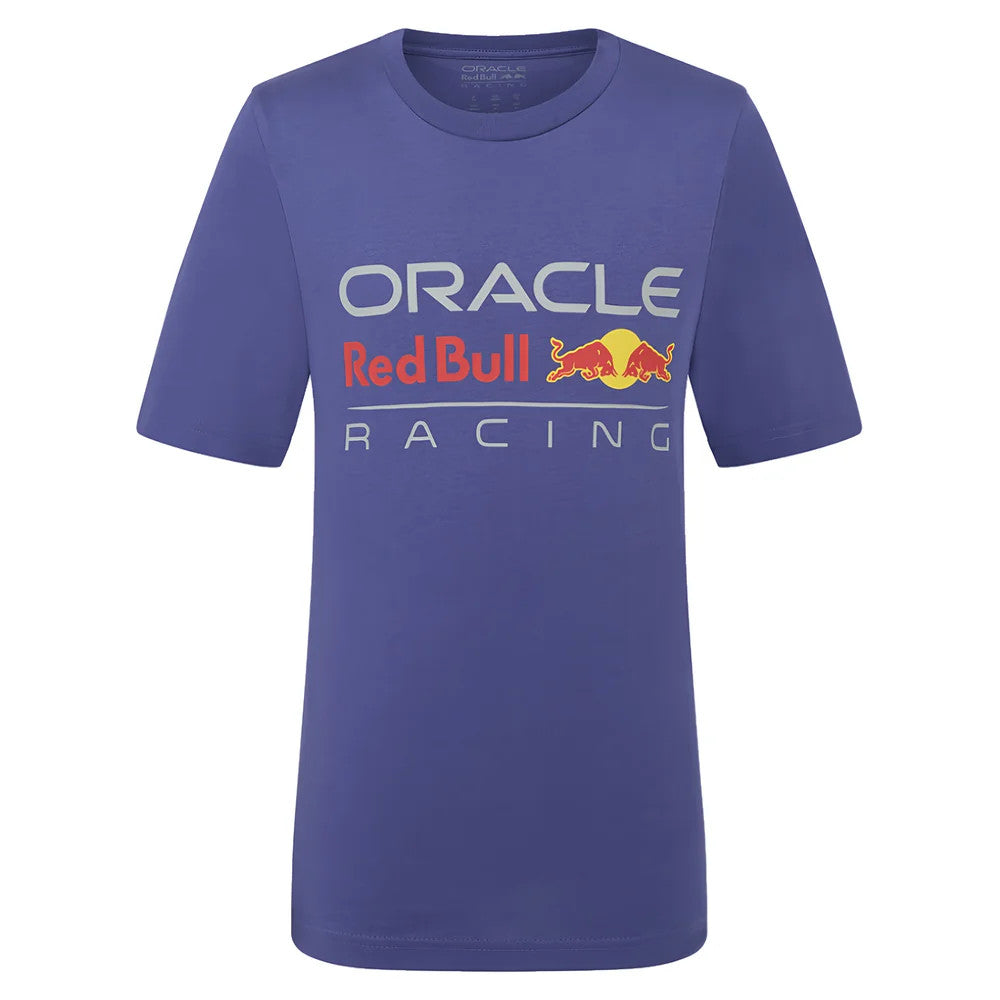 2025 Red Bull Racing Large Front Logo Tee (Skipper Blue) - Kids_3
