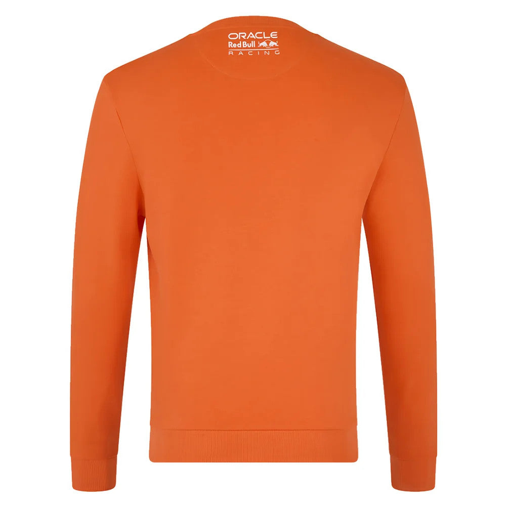 2025 Red Bull Racing Max Verstappen Puzzle Crew Sweat (Exotic Orange)_3