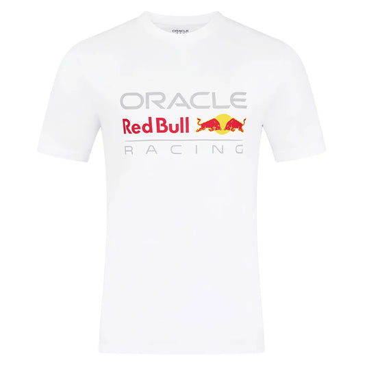 2025 Red Bull Racing Large Front Logo Tee (Bright White)_3