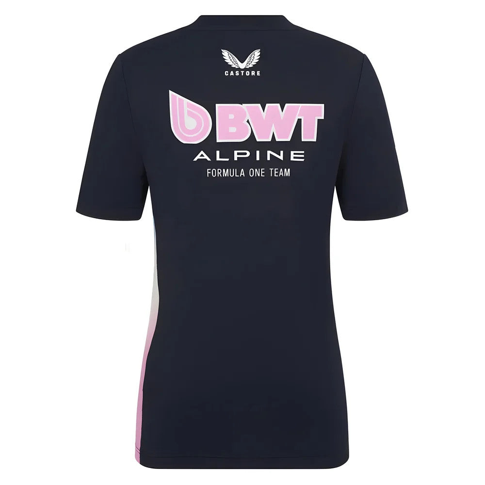2025 Alpine F1 Set Up T-shirt - Dark Sapphire (Kids)_3
