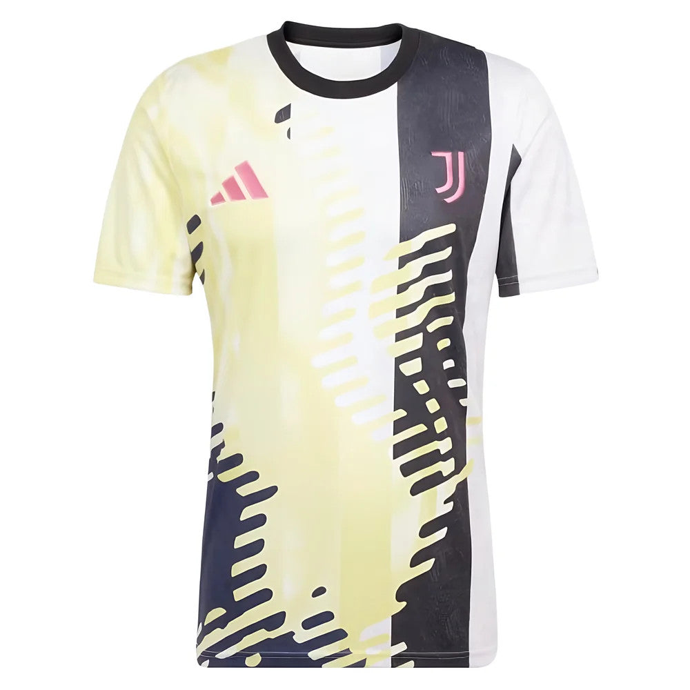 2025 Juventus Pre-Match Shirt (Yellow)_2