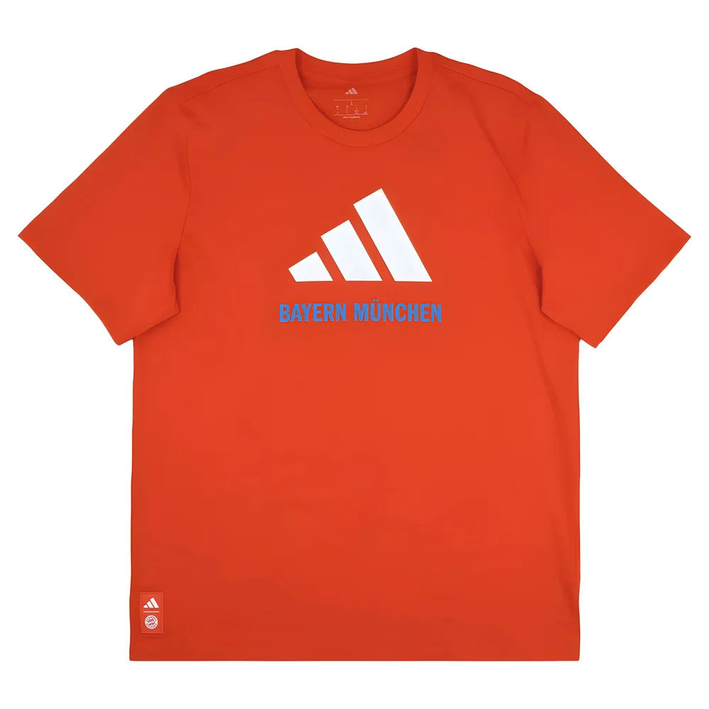 2025-2026 Bayern Munich Seasonal Graphic Tee (Red)_1