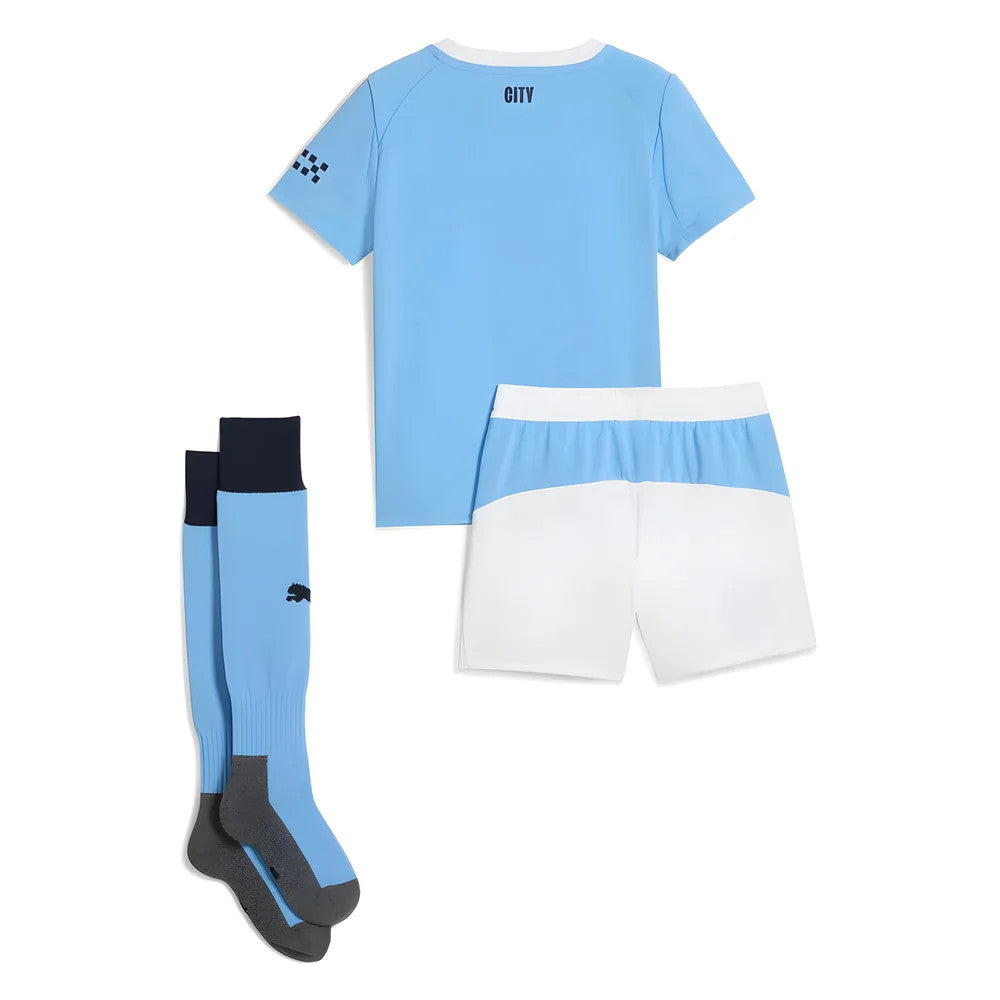 2025-2026 Man City Home Mini Kit (Haaland 9)_3
