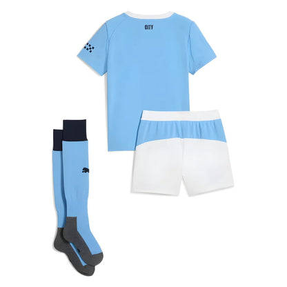2025-2026 Man City Home Mini Kit (Haaland 9)_3