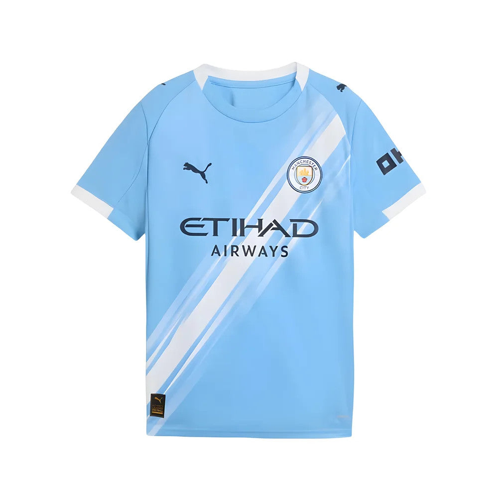 2025-2026 Man City Home Shirt (Kids)_1