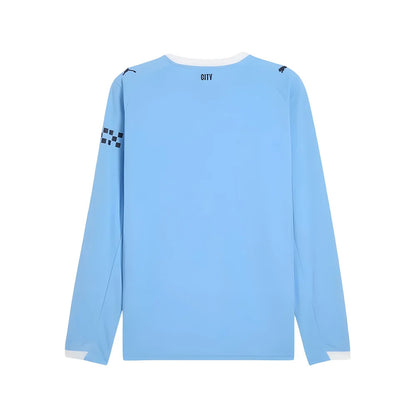 2025-2026 Man City Long Sleeve Home Shirt_1