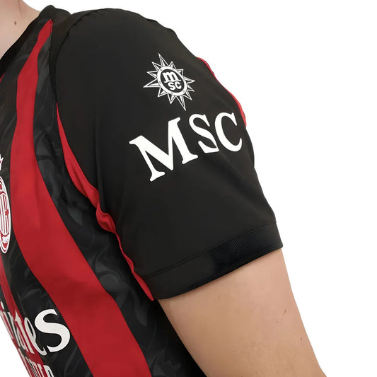 2025-2026 AC Milan Authentic Home Shirt_3