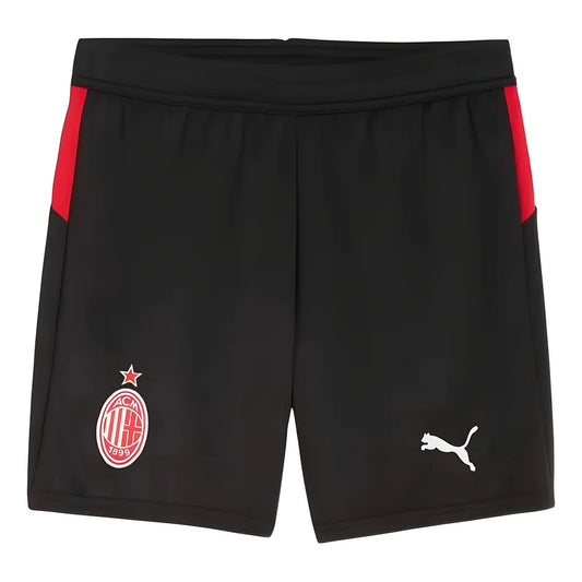 2025-2026 AC Milan Home Shorts (Black) - Kids_1