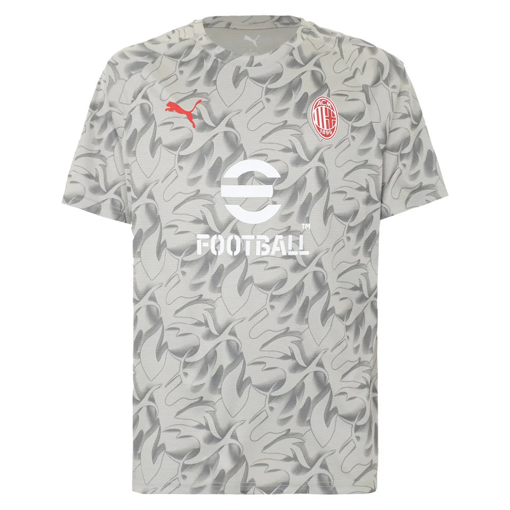 2025-2026 AC Milan Warm Up Jersey (Smokey Gray)_2
