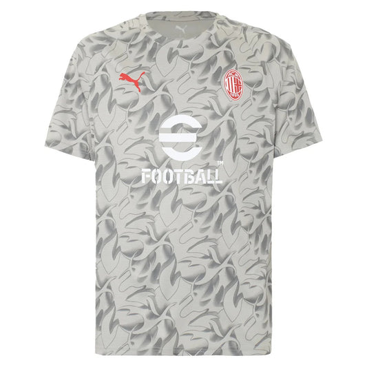 2025-2026 AC Milan Warm Up Jersey (Smokey Gray)_2