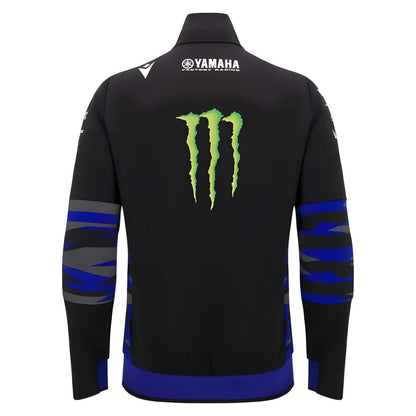 2025 Yamaha Racing Ath Team Full Zip Tech Sweat (Black)_3