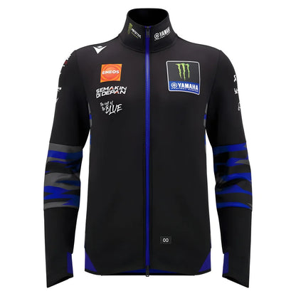 2025 Yamaha Racing Ath Team Full Zip Tech Sweat (Black)_3