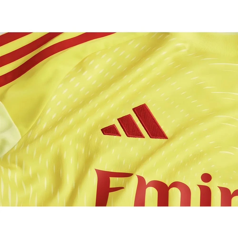 2025-2026 Arsenal Home Goalkeeper Shirt (Yellow) - Kids (Raya 1)_6