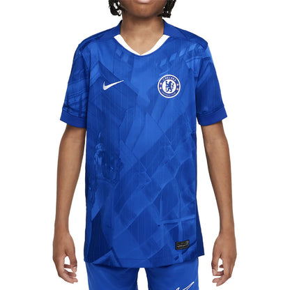 2025-2026 Chelsea Home Shirt (Kids) (Estevao 41)_5