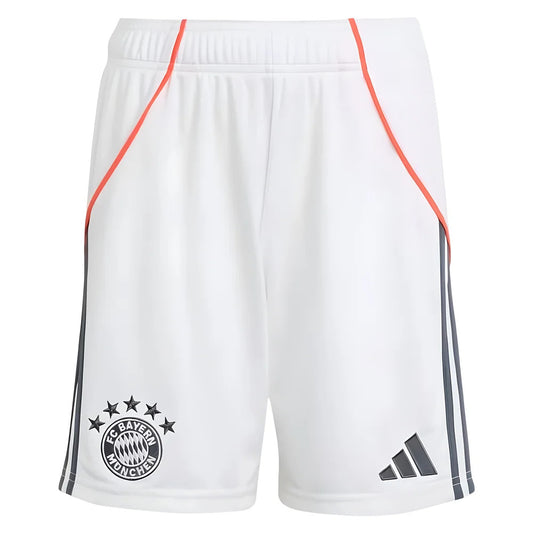 2025-2026 Bayern Munich Away Shorts (White) - Kids_1