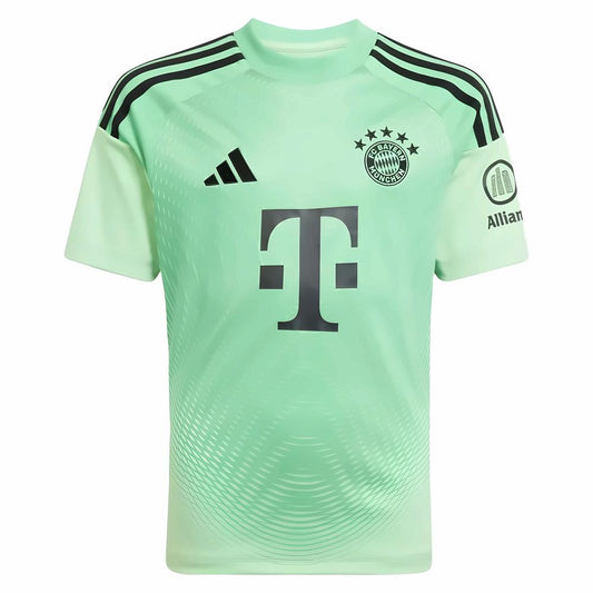 2025-2026 Bayern Munich Home Goalkeeper Shirt (Glory Mint) - Kids_2