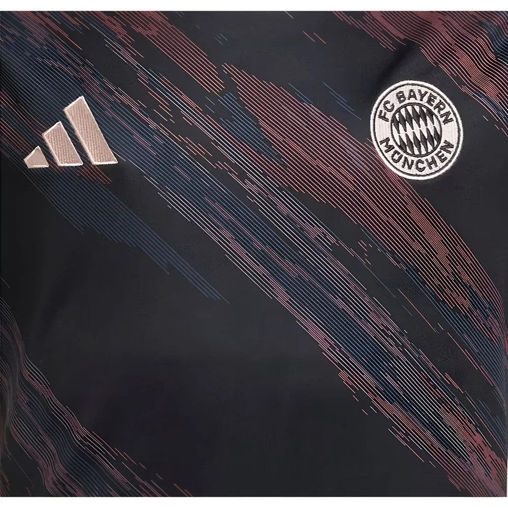 2025-2026 Bayern Munich Pre-Match Shirt (Black) - Kids_2