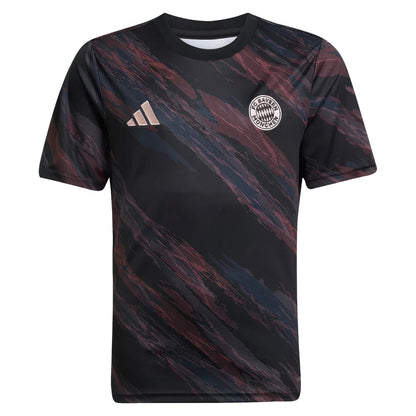 2025-2026 Bayern Munich Pre-Match Shirt (Black) - Kids_2