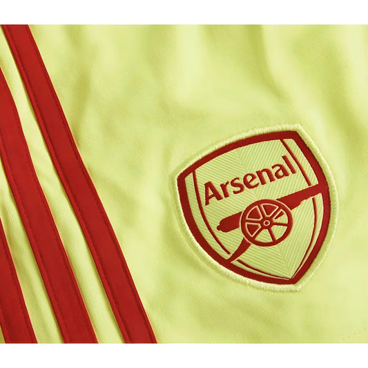 2025-2026 Arsenal Home Goalkeeper Shorts (Yellow) - Kids_3
