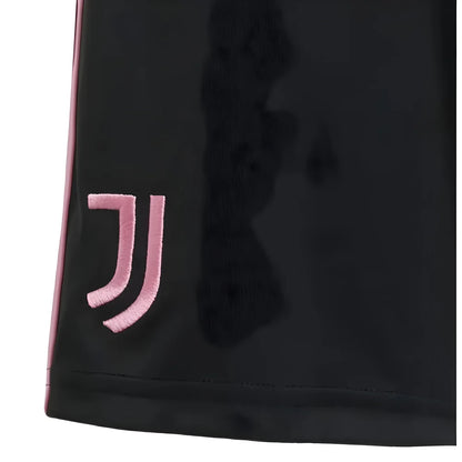 2025-2026 Juventus Home Shorts (Black) - Kids_1
